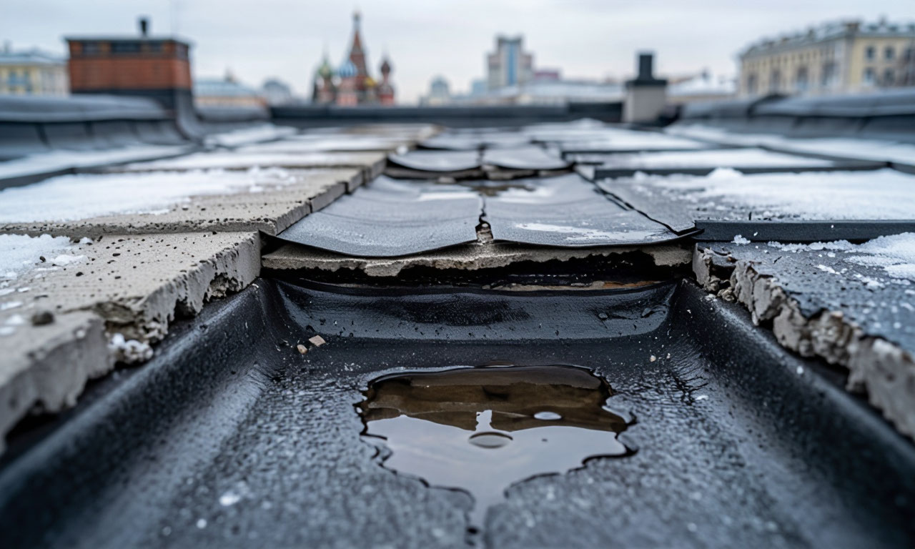 Почему московская зима — главный враг плоской кровли